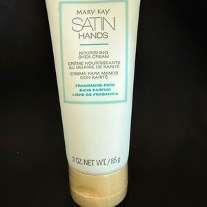 Mary Kay Satin Hands Nourishing Shea Cream Fragrance Free Hand Cream